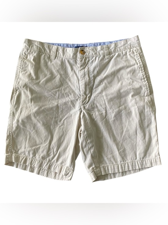 Club Room Other - Club Room Mens Beige Cream 100% Cotton Shorts Size 34 Chino Golf Casual